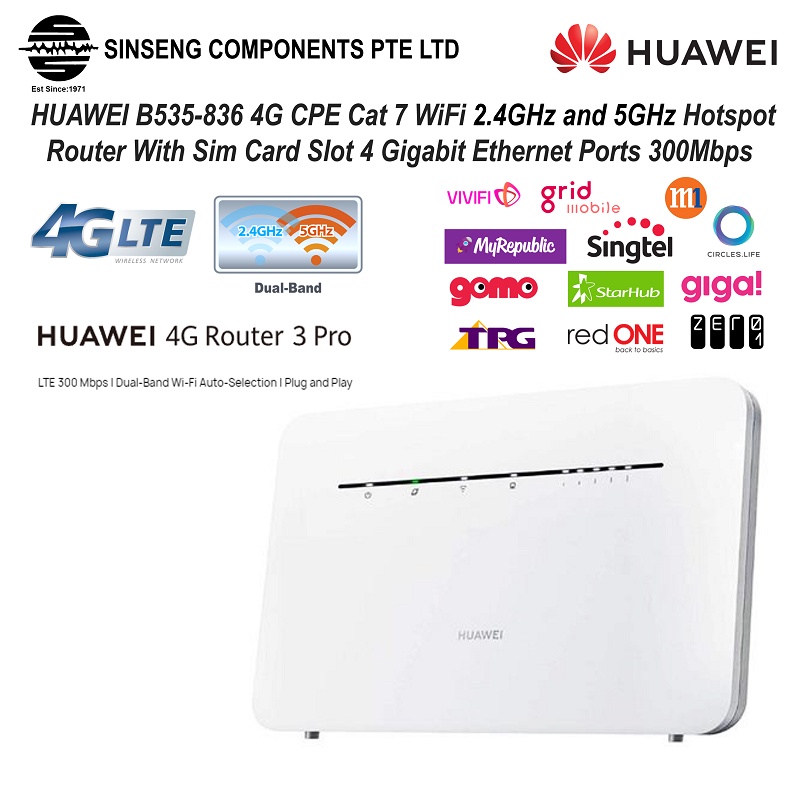 HUAWEI BE3 Pro Quad Core WiFi 7 3600Mbps 2.4GHz 5GHz Wireless Home Gaming  Router
