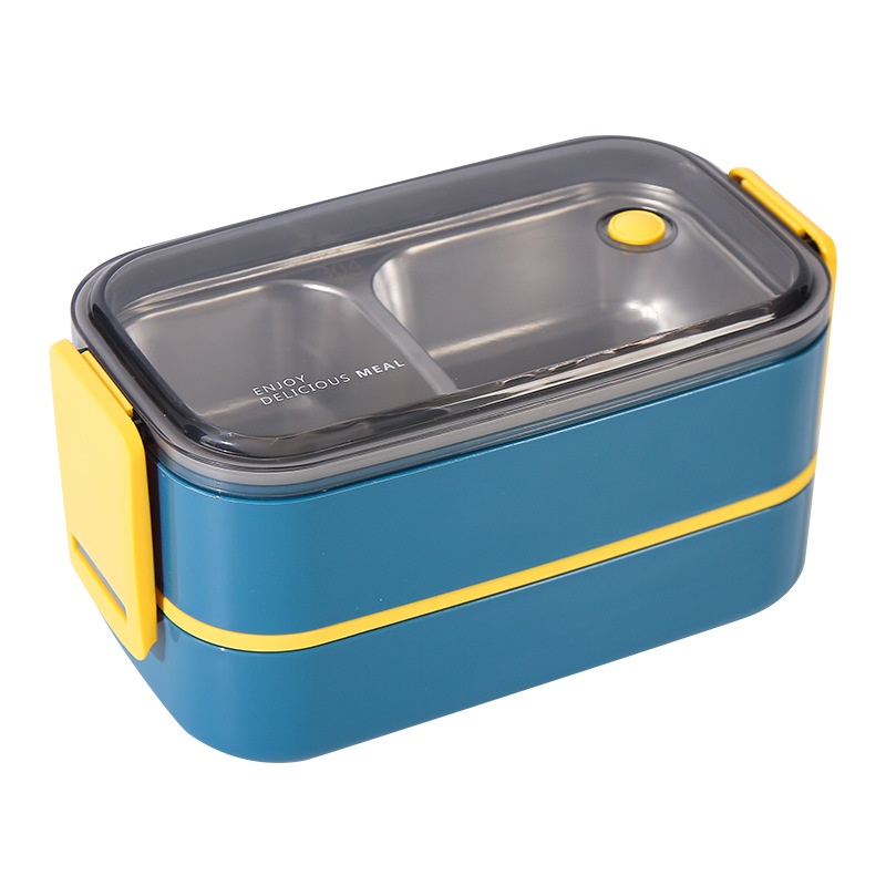 2-storey Stainless Steel Lunch Box With Chopsticks (Code 3 INOX ...