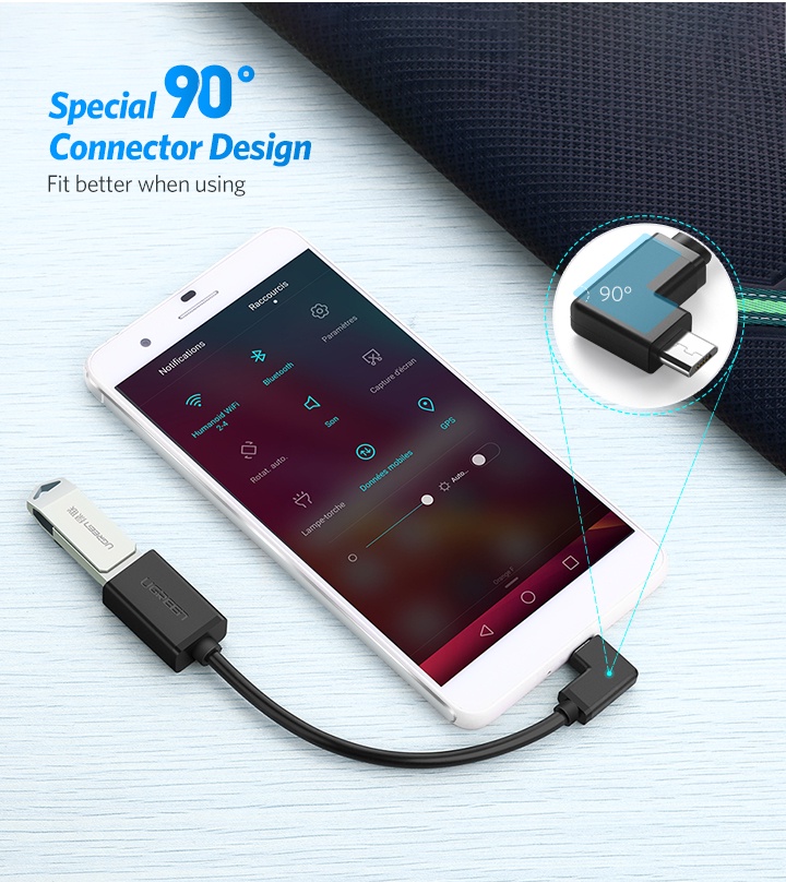 Ugreen Micro USB OTG Cable Adapter Android Tablet | Shopee Singapore