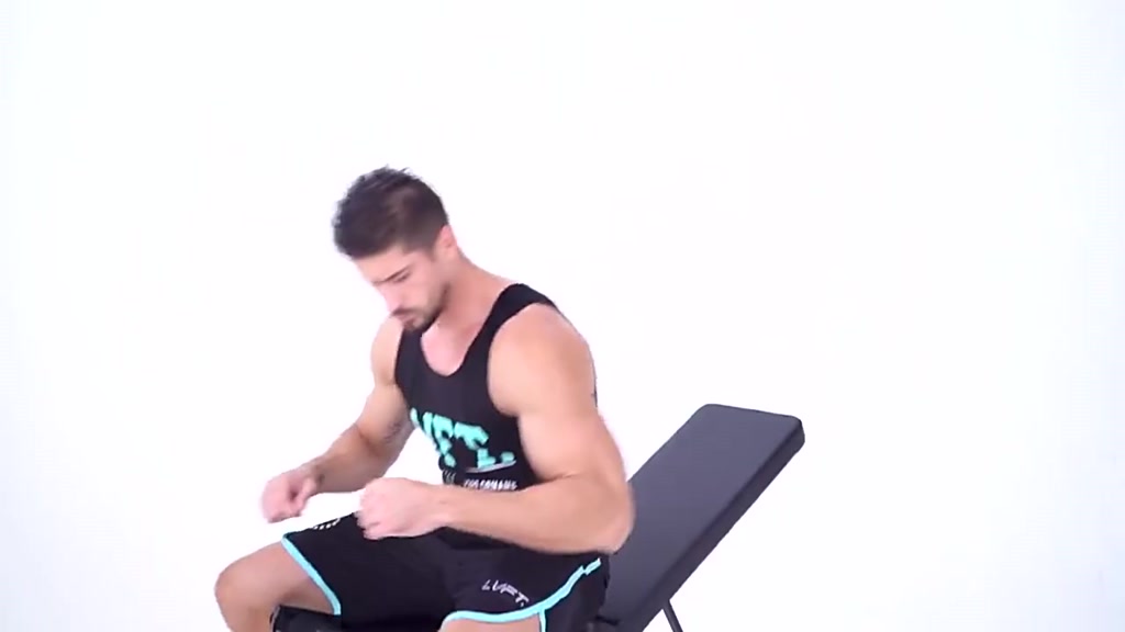 Foldable Workout Bench Home Gym Bench Fitness Bench Dumbbell Bench ...