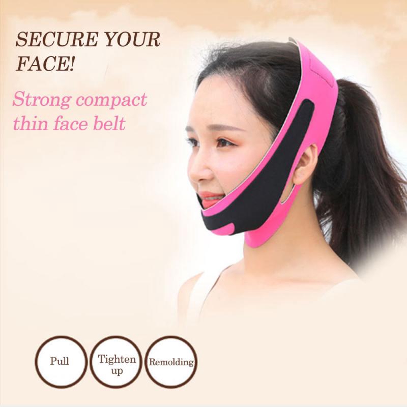 V-Line Face Slim Lift Up Mask Chin Cheek Facial Slimming Strap Anti ...