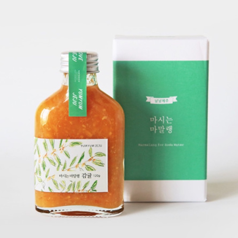 [Fruit tea] Yumyum Jeju Tangerine tea Cordial Syrup (120g) | Shopee ...