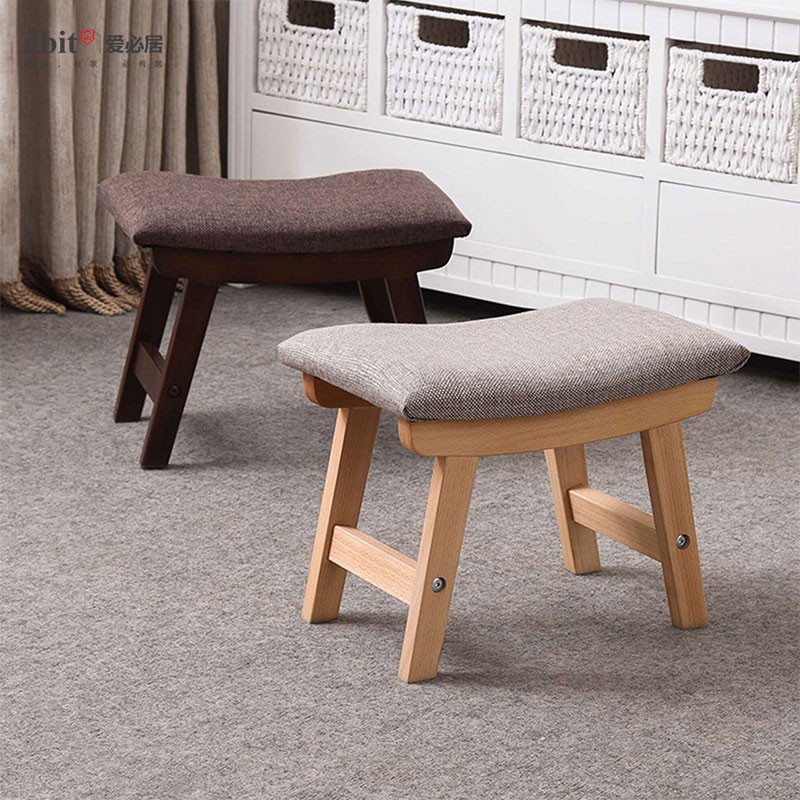 Small stool Solid wood little stool habitat creative household feet on