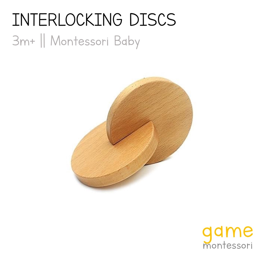 Montessori Baby Interlocking Discs Game | Shopee Singapore