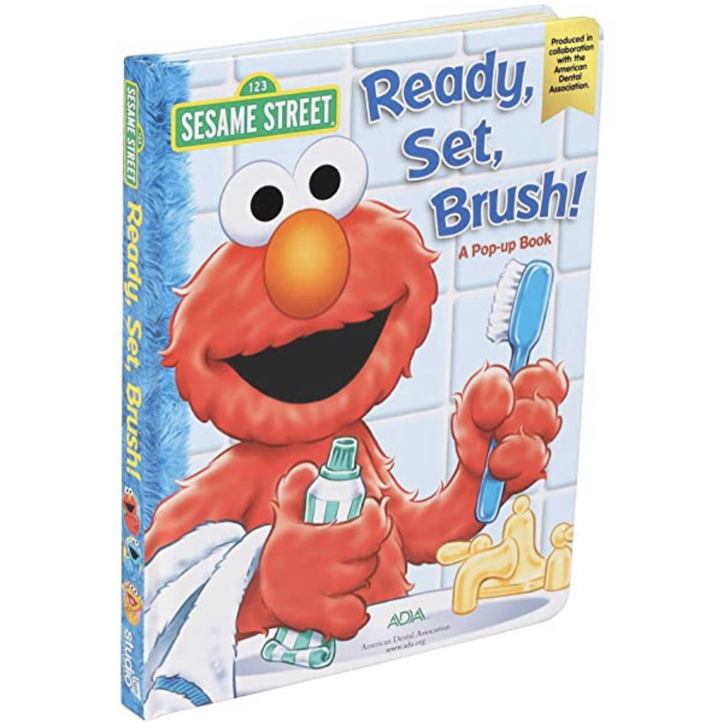 Sesame Street Elmo Book Ready, Set, Brush Shopee Singapore