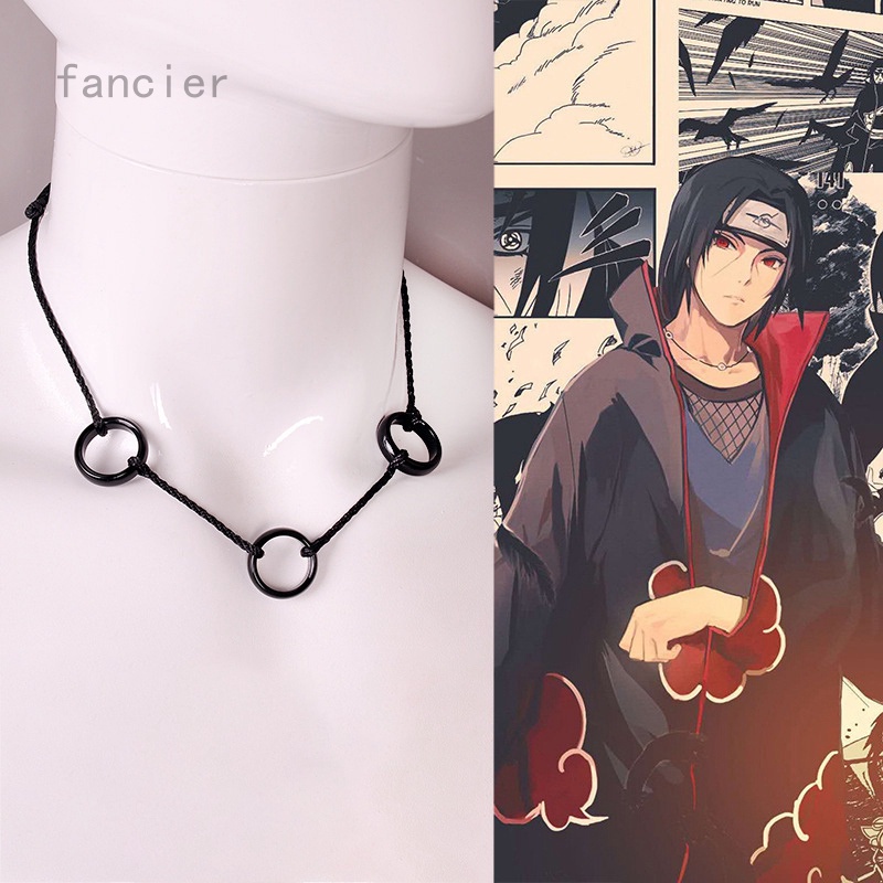 Ancier Cosplay Itachi Round Rope Necklace Classic Japanese Anime ...