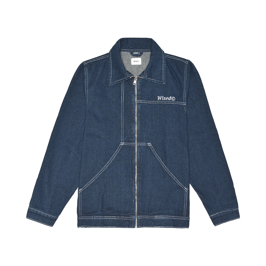 Wised | Morgley | Denim WASHED CHORE JACKET