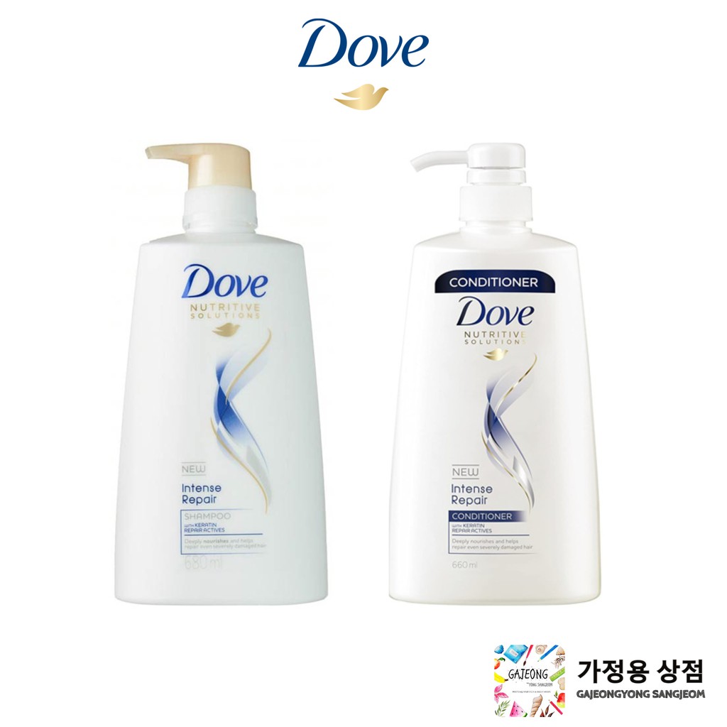 Dove® Nutritive Solutions Intense Shampoo 680mlconditioner 660ml Shopee Singapore 5163