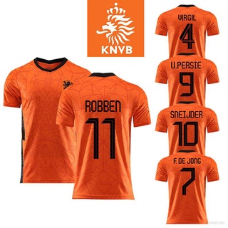 HOLLAND 2014/2015 HOME FOOTBALL SHIRT JERSEY 9 v. PERSIE NETHERLANDS KNVB  MENS S