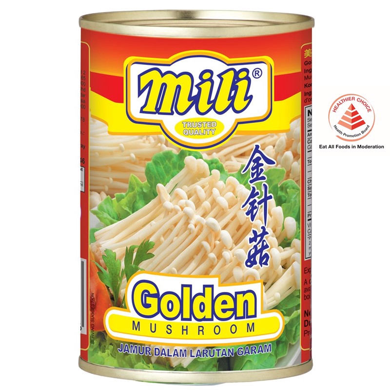 Mili Golden Mushrooms, 425 Grams (Halal) (Halal) Shopee Singapore