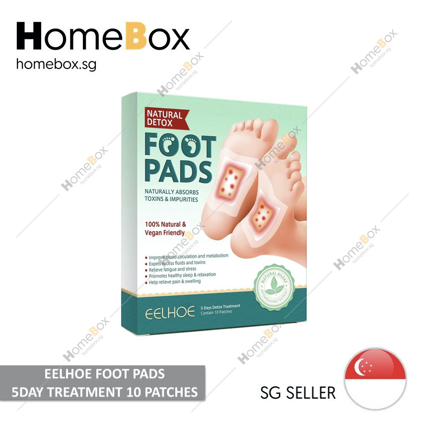 HomeBox EELHOE foot pads naturally absorbs toxins