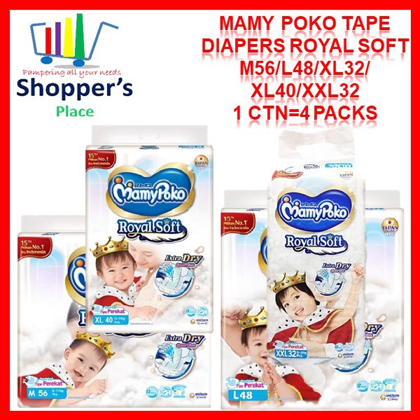 Mamypoko extra store soft extra dry