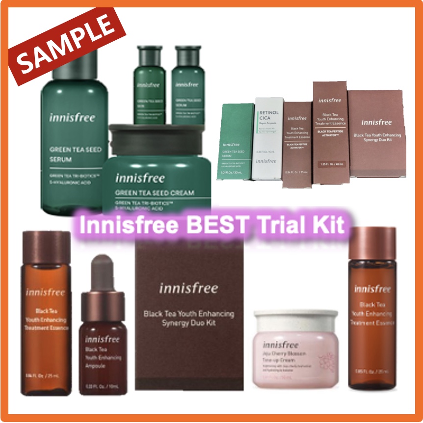 innisfree BEST Samples & Kit Shopee Singapore
