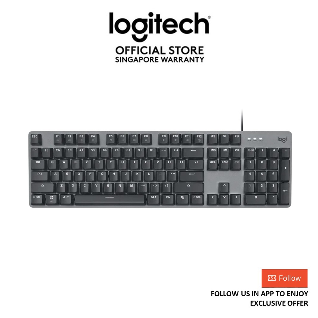 Logitech K845 Mechanical Illuminated Brown Keyboard - EBL | Shopee ...