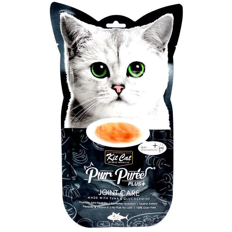 Kitcat Purr Puree Plus Tuna - Joint Care (4x15g) | Shopee Singapore