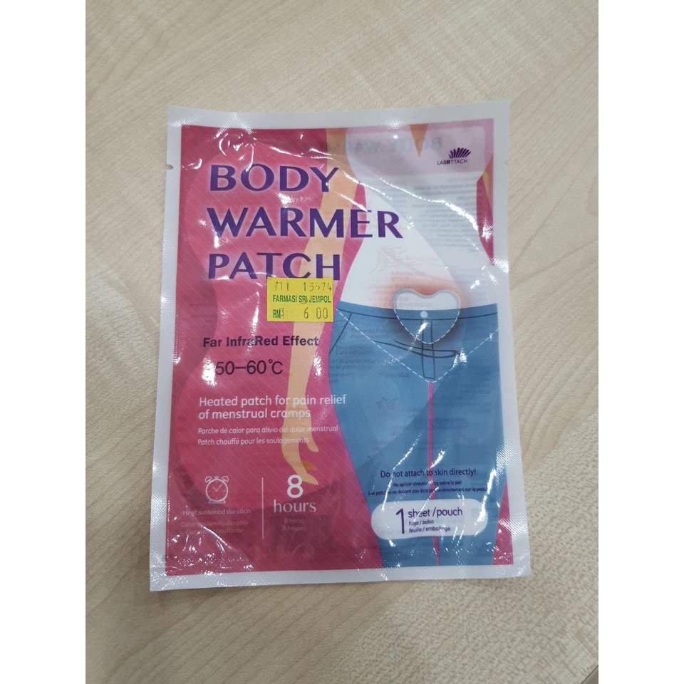 Body Warmer Patch (1 sheet) Shopee Singapore