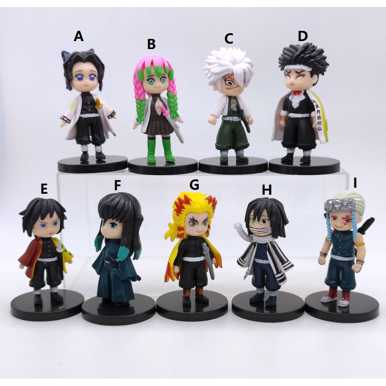 Mini Figure DemonSlayer Kimetsu No Yaiba Demon Slayer | Shopee Singapore