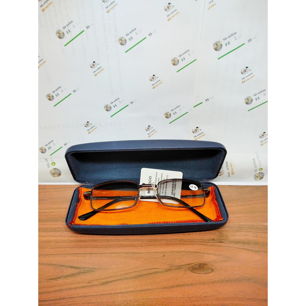Reading glasses +2.75 bifocus black double focus neutral and +2.75 ...