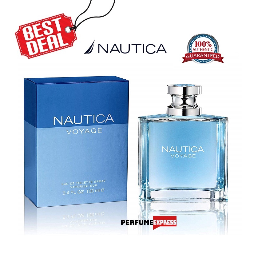 Nautica Voyage 100ml EDT Spray for Men [100% Authentic & Brand New  Fragrances]