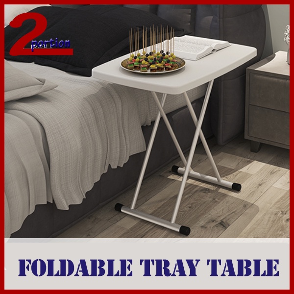 ♥ FOLDABLE Table ♥ Multipurpose Use Foldable Side Table | Shopee Singapore