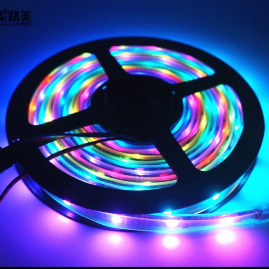 [SG Seller] 1m 5m 150LEDs 5V WS2812 Programmable LED Adafruit Raspberry ...