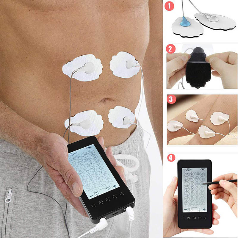 Rechargeable Tens Machine Digital Therapy Full Massager Pain Relief  Acupuncture