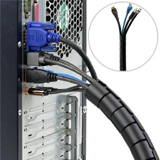 Cable Sleeve Winder Easy Wrap Cable Management Sleeve Wire Wrap Cord  Organizer For Computer Tv