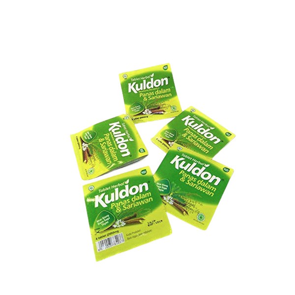 Kuldon Sariawan 1 Strip isi 4 Tablet / Meredakan Panas Dalam / Sariawan - Gambar 3