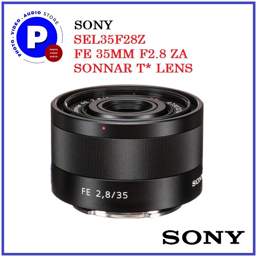 SONY SEL35F28Z FE 35MM F2.8 ZA SONNAR T* LENS | Shopee Singapore