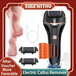 Portable USB Rechargeable Foot Scrubber Hard Dead Skin Electric