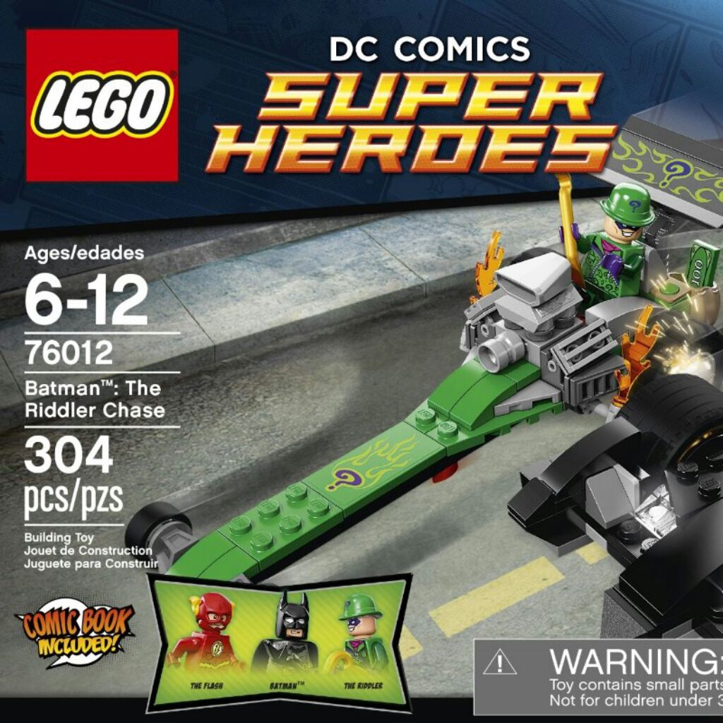 zz1011882 76012 Lego Superheroes Batman The Riddler Chase Shopee Singapore