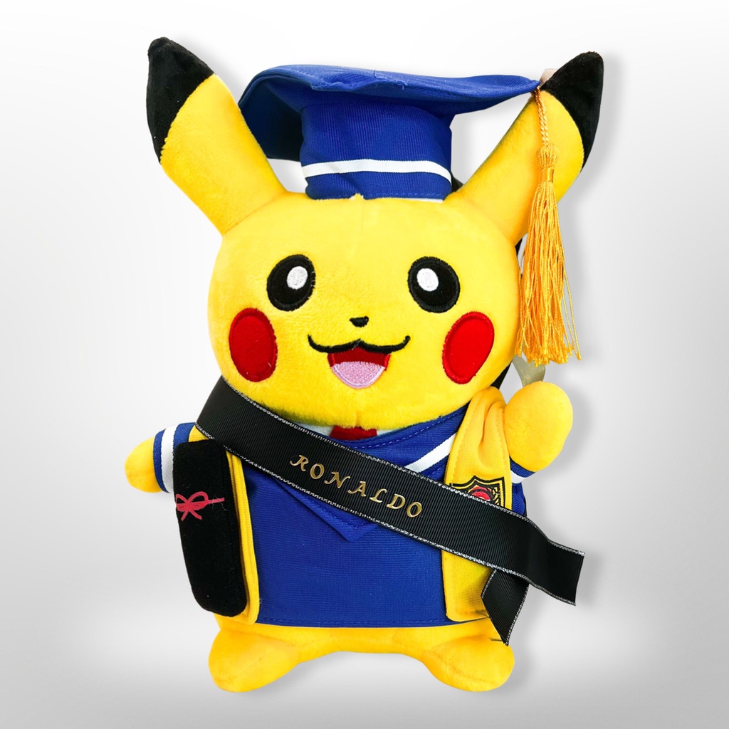 [SG] Personalised Premium Pikachu Graduation Bear [Gift Set] | Shopee ...