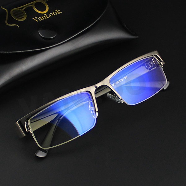 Transparent Men's Computer Glasses Gaming Eyeglasses Anti Blue Ray