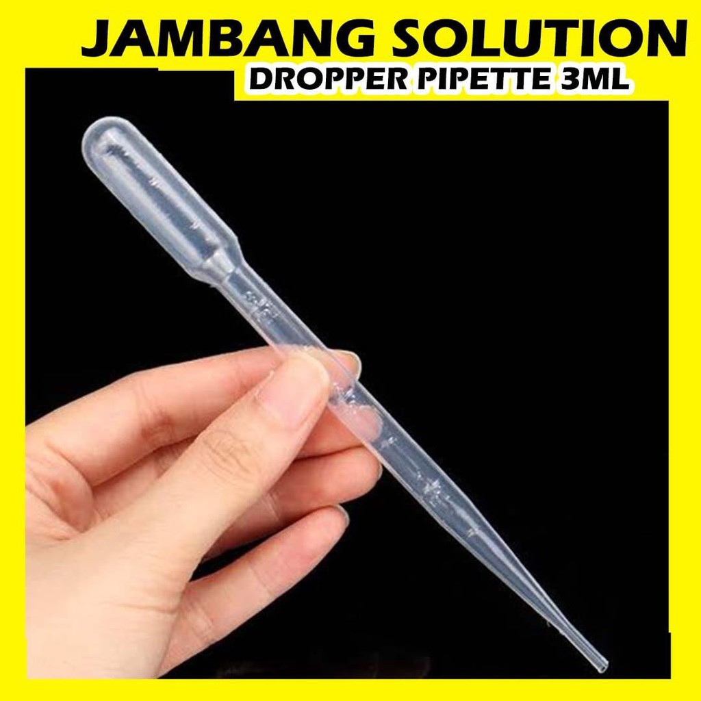 Dropper Pipette 1ml - 3ml Instant ( 3 PCS ) | Shopee Singapore