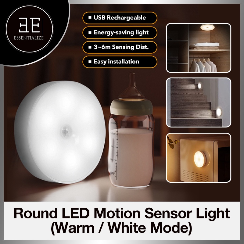 [Local Seller Stock] Household motion nightlight, auto sensor, magnetic ...