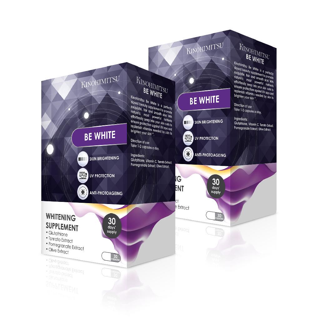 [Bundle of 2] Kinohimitsu Be White 450Mg X 30 Capsules