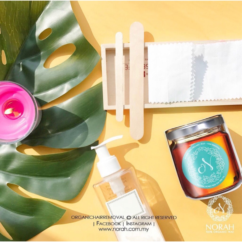 [FREE WAXING KIT 🎁 ] NORAH Organic Hair Removal Cold Wax Shopee Singapore