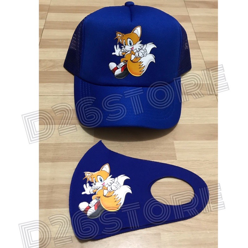 Tails Miles Prower Hat+tails And Sonic The Hedgehog Adventure Mask 