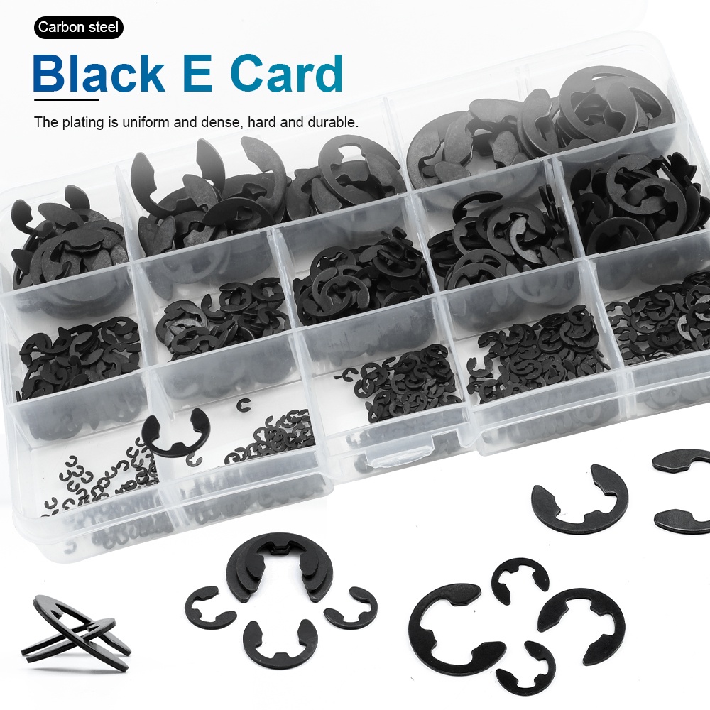 E-Clips / Jesus Clips Assortment Set (4 Circlips) DIN 6799. Set Or Size - Foto 11