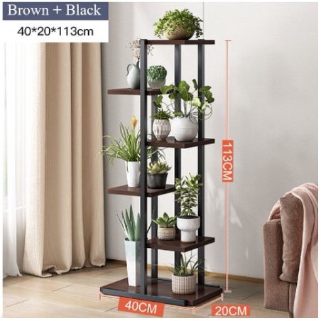 [SG STOCK] Bamboo Plant Rack / Wooden Plant Rack / Flower Stand / Multi ...