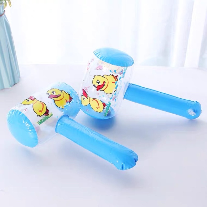 [SG Local Stock] Children's Toy Hammer Cartoon Inflatable Hammer With ...