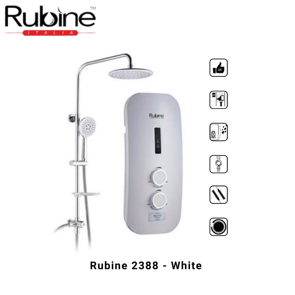 Rubine Instant Heater RWH-2388 Shopee Singapore