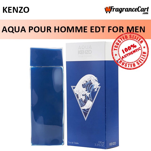 Kenzo Aqua Pour Homme EDT for Men 100ml Tester Eau de Toilette Aqcua Blue Brand New 100 Authentic Perfume Shopee Singapore