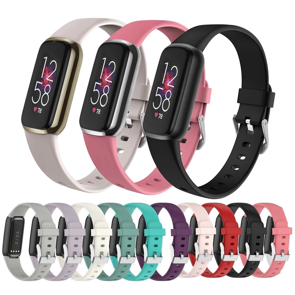 New Silicone Band For Fitbit Luxe Soft Sports Watch Wrist Strap Loop ...