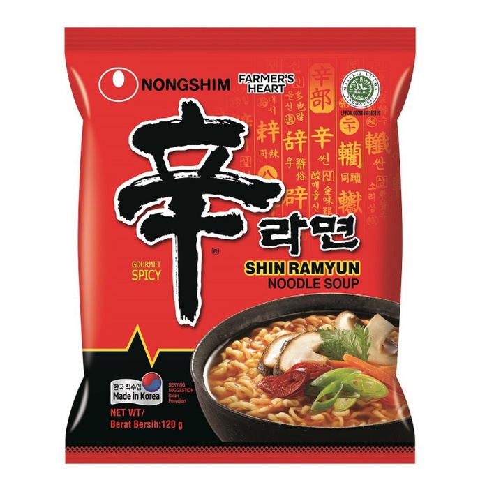 NONGSHIM NONG SHIM RAMYUN SPICY RAMYEON RAMYUN KIMCHI SHRIMP MIE KOREA ...