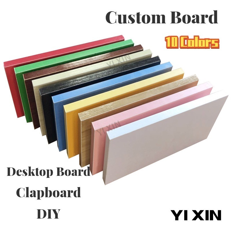 YIXIN Wood Plank Custom Board Wardrobe Clapboard Layered Word Clapboard