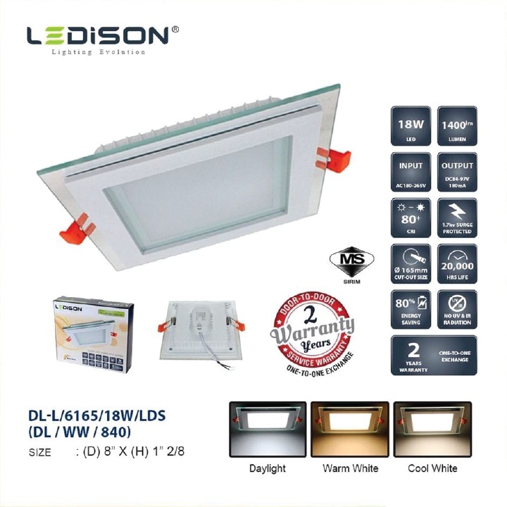 LEDISON 12W/18W 4