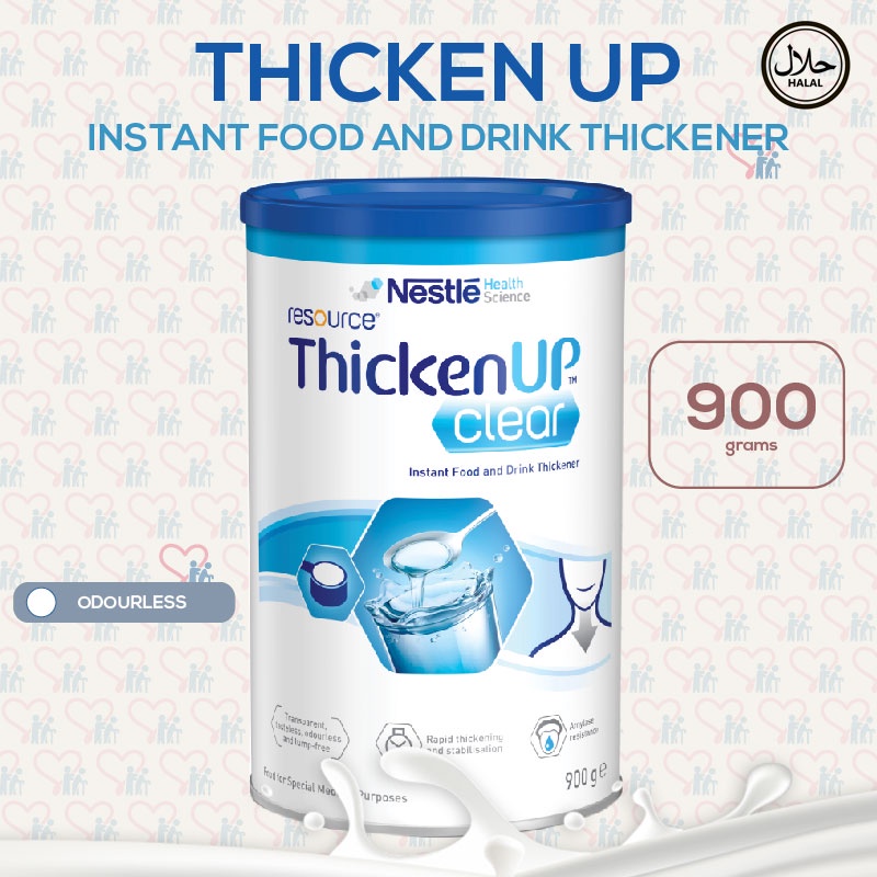 Resource ThickenUp Clear 900g Thicken Up Milk Liquid Instant Food