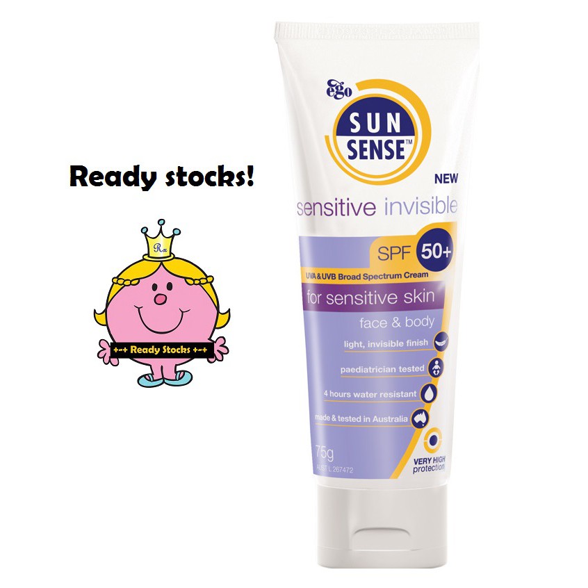 Ego SunSense Sensitive Light PA++++ SPF50+ 100g