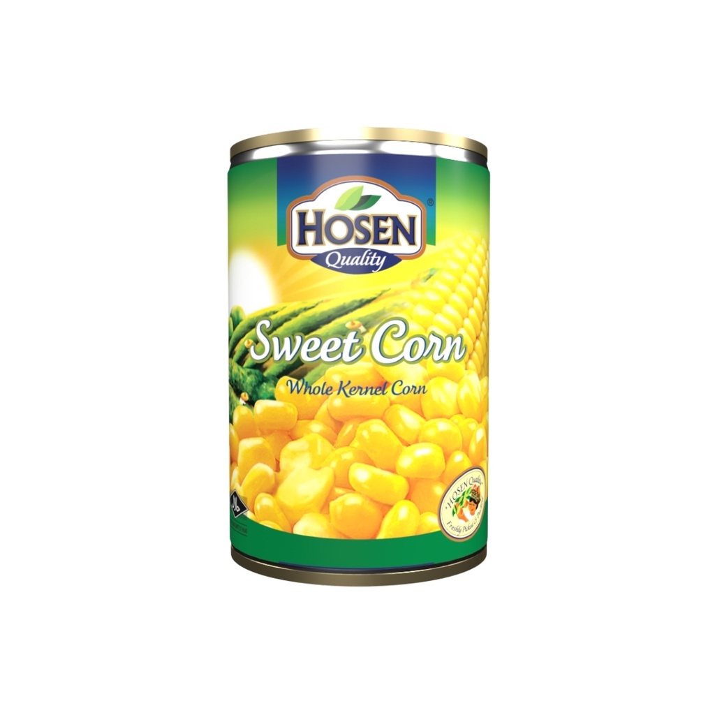 Hosen Whole Kernel Corn, 400g (halal) 